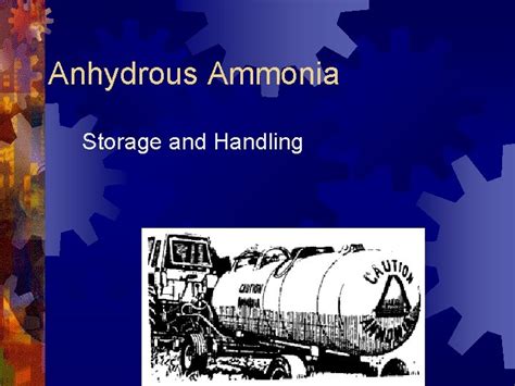 anhydrous ammonia storage capacity